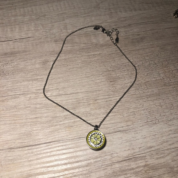 Lime slice necklace - Picture 3 of 3